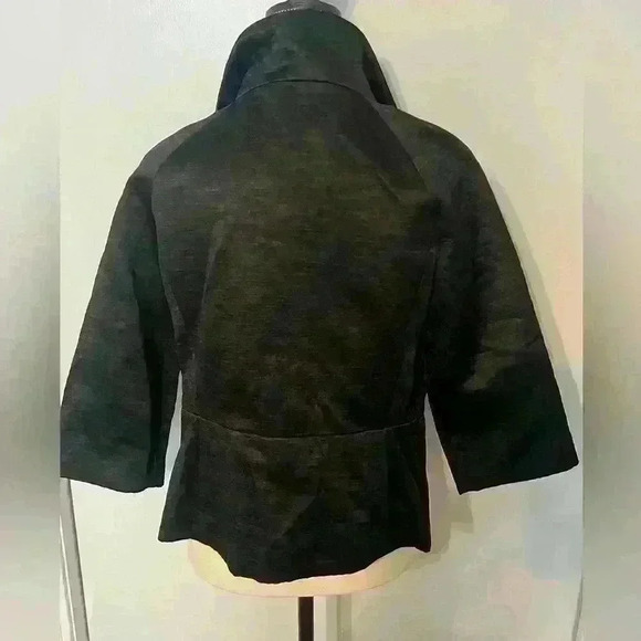 Ann Taylor Black Funnel Jacket/Blazer Women’s size 8 - Picture 6 of 13